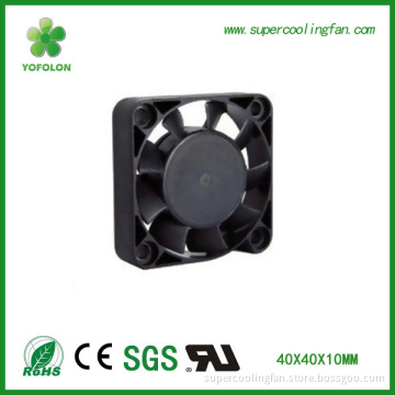 40x40x10mm 5V toyon fan, 40mm dc mini electric cooling fan